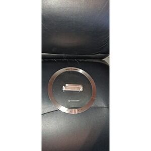 Master Class Glass Lid 7 1/2" With metal Rim & Handle